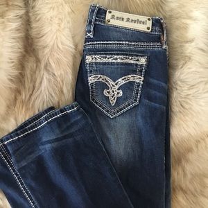 Mid rise boot cut rock revivals ... LONG